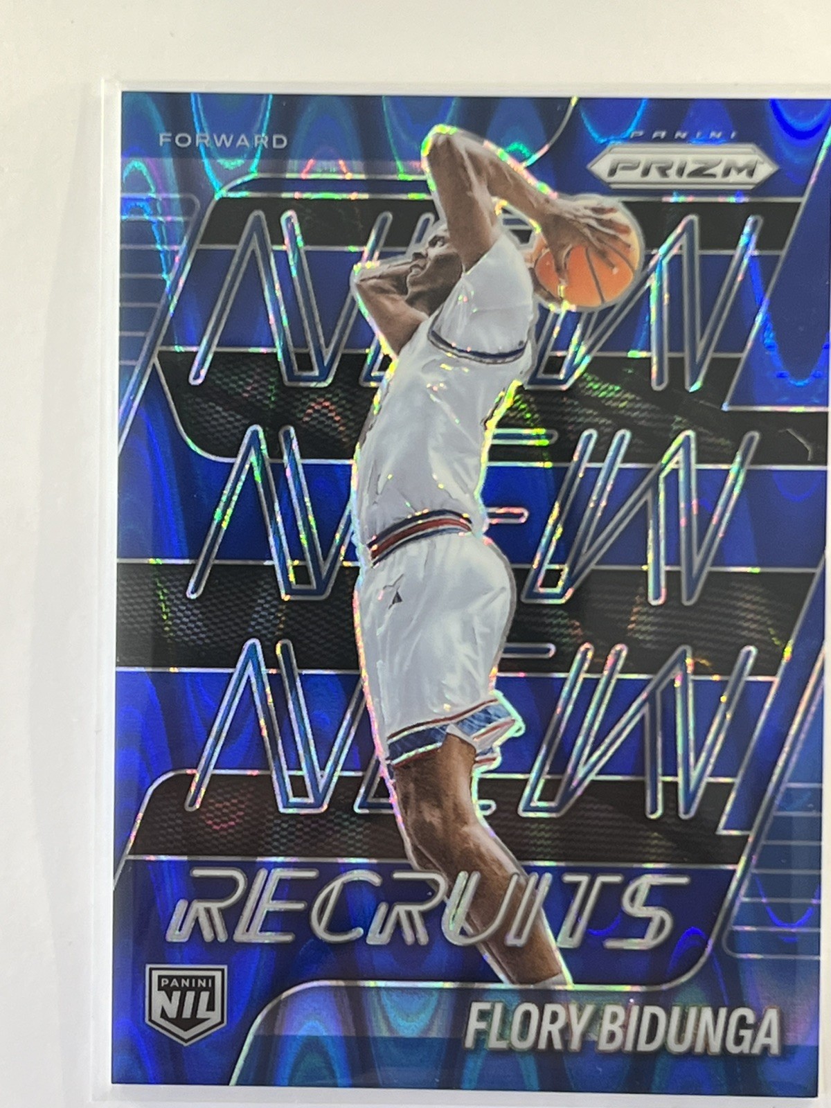 2025-26 Panini Prizm Flory Bidunga New Recruits