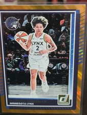2025 Panini Donruss WNBA - Natisha Hiedeman #72 Orange Laser /199