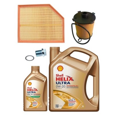 6L 0W20 OIL & AIR OIL FILTERS SERVICE KIT FOR VOLVO XC40 2.0 D3 RDESIGN 2018+