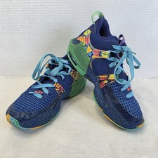 Nike LeBron Witness 7 Kaleidoscope Basketball Shoes Sneakers DQ8650-400 Youth 4Y