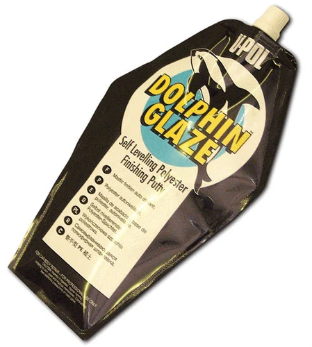 U-Pol Dolphin Glaze Finishing Putty UPOL 0714 - 440ml Bag Priority Shipping