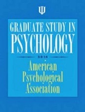 Graduate Study in Psychology 2014 by 