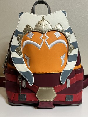 Loungefly Star Wars: The Clone Wars Ahsoka Tano Mini Backpack Boxlunch  Exclusive | eBay