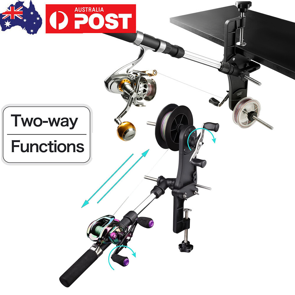 Fishing Line Winder Reel Line Spooler Station Spooling System Line