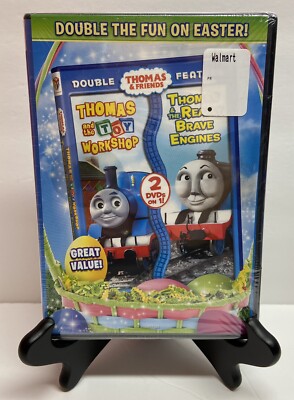 New Thomas & Friends Double Fun On Easter DVD Toy Workshop, Really Brave Engines