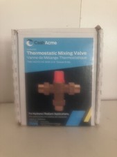 Cash Acme Heatguard Thermostatic Mixing Valve TMV HG110-HX with 3/4" Sweat Ends