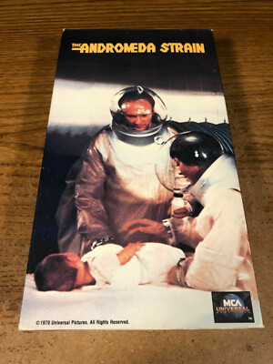 The Andromeda Strain VHS VCR Video Tape Used Movie James