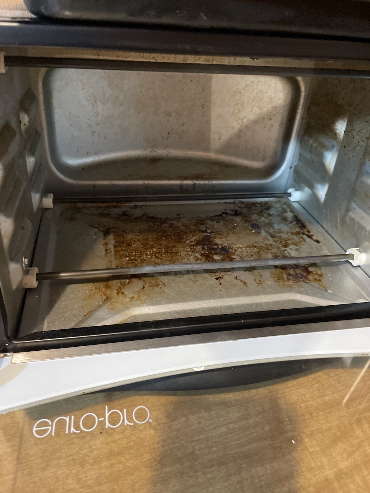 EuroPro X Toaster Oven ModelTO1612 Preowned Tested Working Buy As