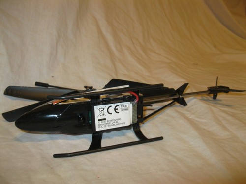 EN L'ETAT Ancien HELICOPTERE INTERCEPTOR RC REVELL CONTROL 23817 + 1 AUTRE JAUNE - Photo 20/24