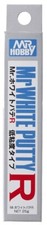 Mr Hobby Mr White R Low Viscosity Lacquer Based Putty 25g Metal Tube - (P-123)
