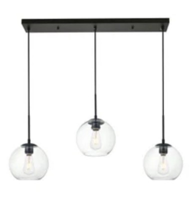 Elegant Lighting LD2236BK - Pendants Indoor Lighting