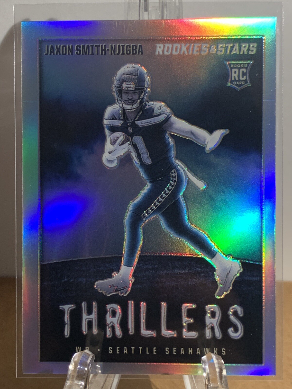 2023 Panini Rookies & Stars - Thrillers Silver #TH-27 Jaxon Smith-Njigba (RC)