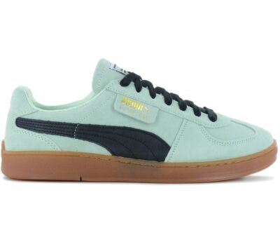Puma Super Team Suede - Herren Sneaker Grün 397514-02 Freizeit Retro Schuhe NEU