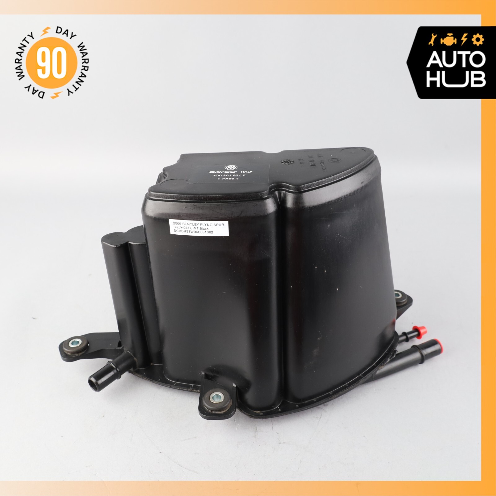 03-17 Bentley Continental Flying Spur Fuel EVAP Charcoal Canister Box Vapor OEM