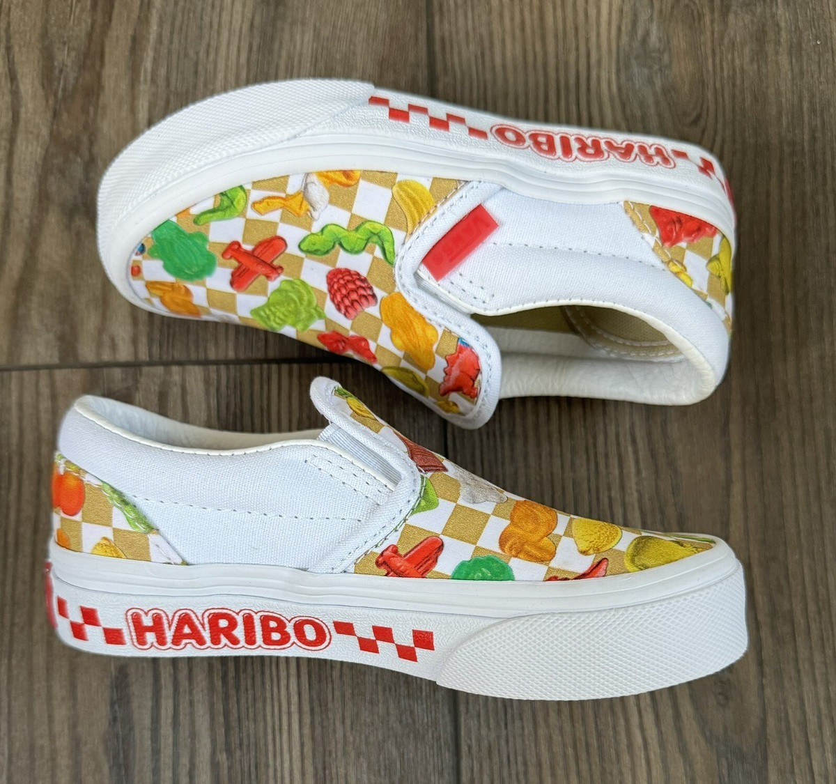 【VANS】☆お洒落スニーカー☆HARIBO CLASSIC SLIP-ON SHOE Vans Classic Slip-On Color Haribo Checkerboard Multi