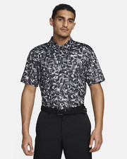 Nike Dri-FIT Tour Men's Golf Polo Smoke Grey Medium
