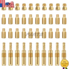 Carburetor Main Jets & Slow Jets / Pilot Jet Kit For Keihin CV CVK CVVD FCR PWK