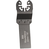 Bimetall-TauchsäGeblatt FüR Multitools, 22 Mm, Hss, Schnellspannung
