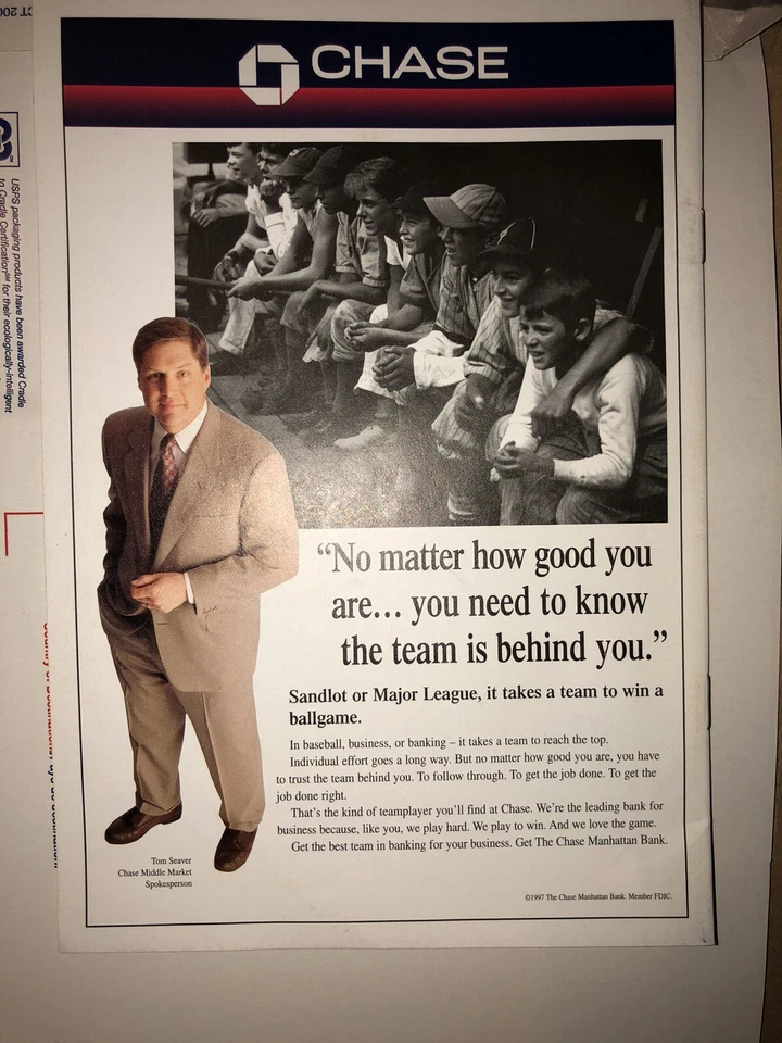 JACKIE ROBINSON VINTAGE 50th ANNIVERSARY CELEBRATION METS PROGRAMS (2) 4/15/97 - Image 2 of 2