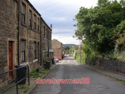 PHOTO  BACK LANE MIRFIELD THIS NARROW ROAD CONNECTS THE OLD MAIN ROAD (STOCKSBAN