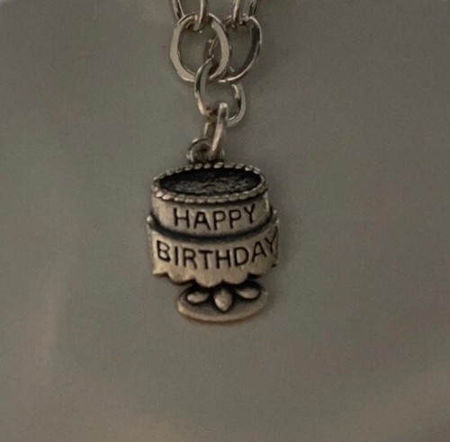 James Avery Sterling Silver Happy Birthday Charm