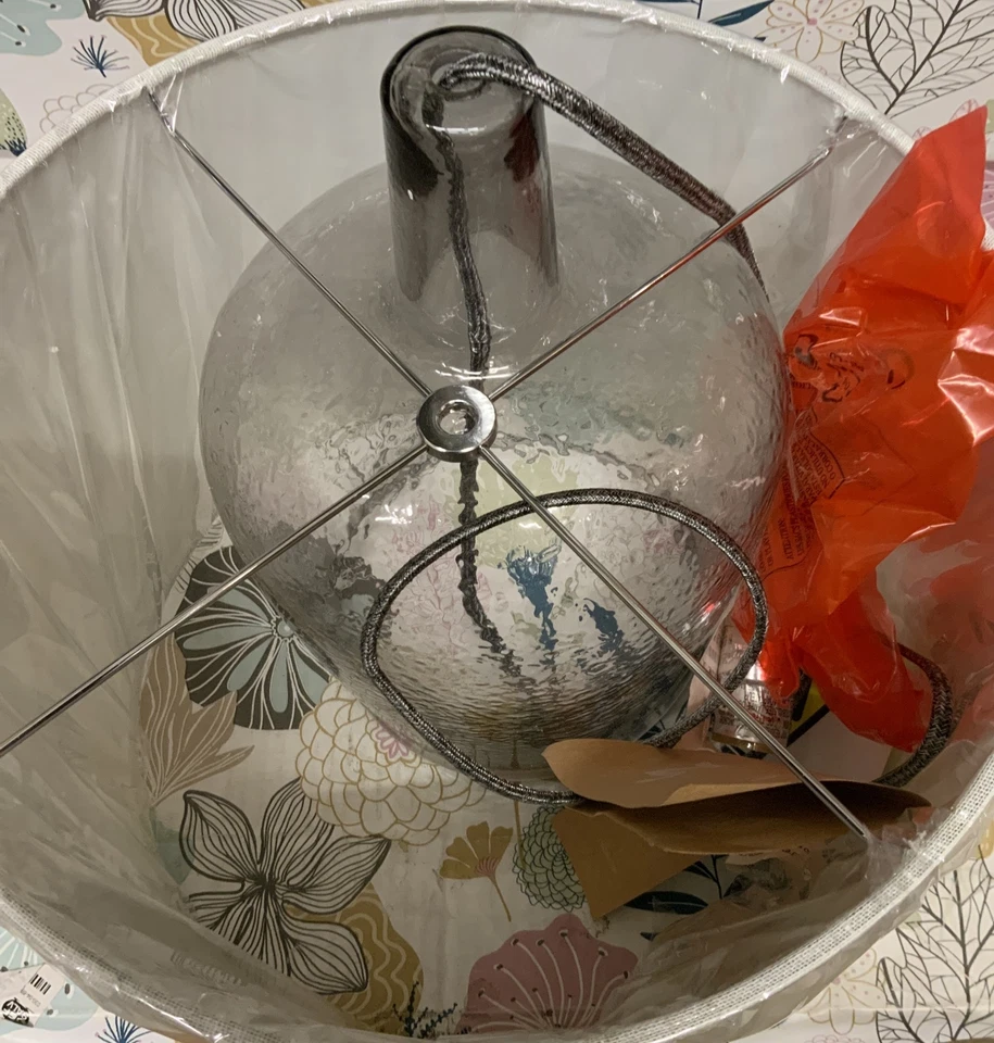 ⚡️JONATHAN Y Lighting Augustine 26" Tall LED Vase - Chrome - Image 2 of 3