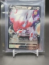 Holo Hisuian Zoroark V 146/196 Ultra Rare Lost Origin Pokemon FRENCH