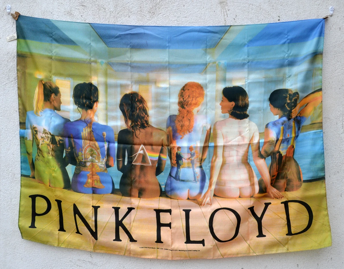 Pink Floyd Poster Flag The Back Catalogue Made In ITALY Tapestry
