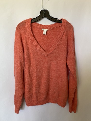 H\u0026M Basic Size S Womens Sweater Orange 