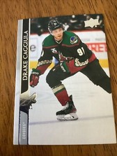 2020-21 Upper Deck Extended Series - #506 Drake Caggiula Coyotes