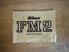 Nikon FM2 FM2N SLR Film Camera Instruction Manual - original OEM