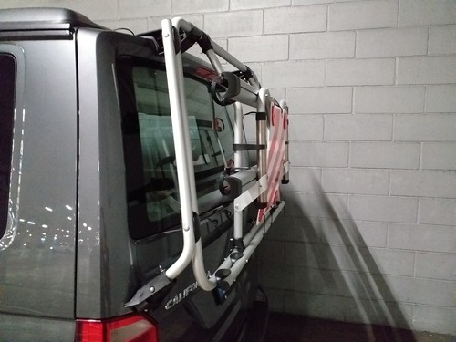 Fiamma Carry-bike VW T6 Pro Silver Tailgate Campervan Bike Rack