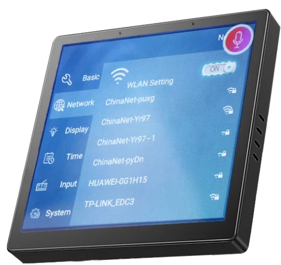 4-inch Android smart home automation control panel POE, flush wall mounted touch - Image 2 of 4