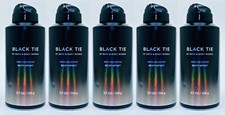 5 Bath  Body Works BLACK TIE Ombre MEN Body Spray Mist Perfume 3.7 oz