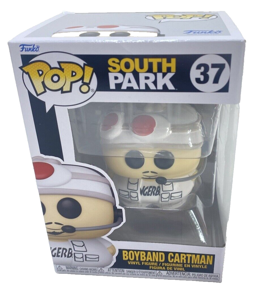 Funko Pop South Park 37 Boyband Cartman Vinyl Figure Fu65754 Box Defected