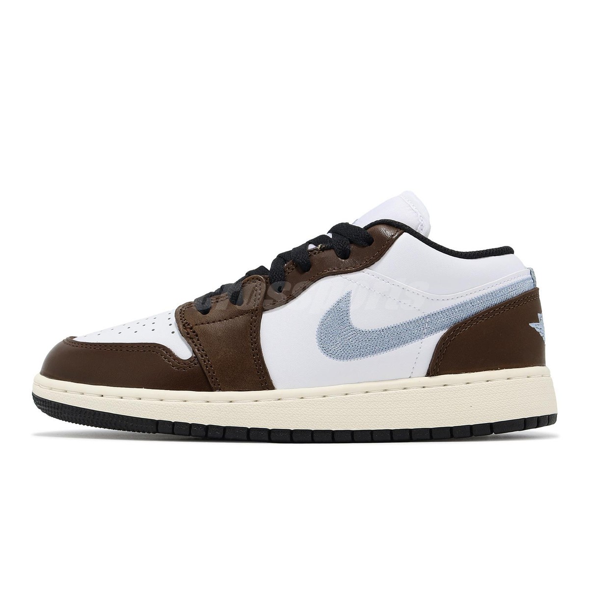 Nike Air Jordan 1 Low SE GS AJ1 Mocha Blue Grey Kids Youth
