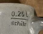 Vintage German Stoneware Floral Blue Grey Mug Schilz 0.25 l Stamp — photo 7
