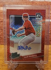2023 Donruss Optic Rated Prospect Auto Red Mojo #RPS-GM Griff McGarry /49