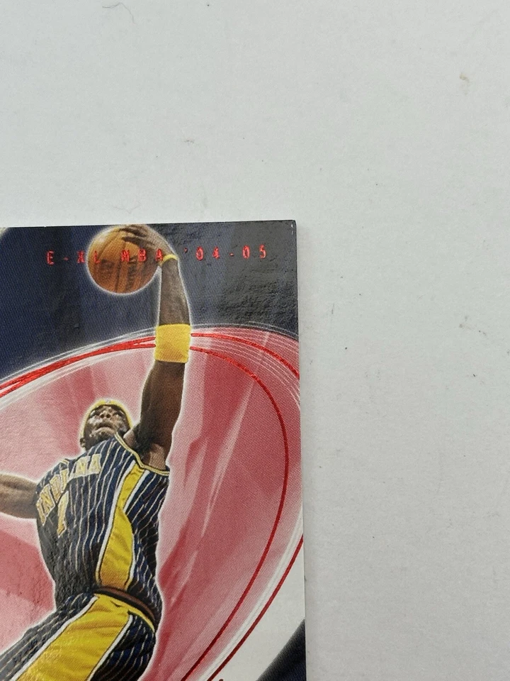 JERMAINE O’ NEAL 2004-05 FLEER SKYBOX EX ESSENTIAL CREDENTIALS FUTURE RED - Image 4 of 4