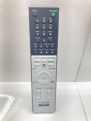 Sony Vaio RM MC1 PC Remote Control OEM Gray Personal Computer