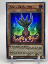 Necro Synchron LED8-EN023 Ultra Rare 1st Edition - Yu-Gi-Oh! E0