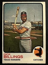 Dick Billings 1973 Topps Baseball Card Texas Rangers #94