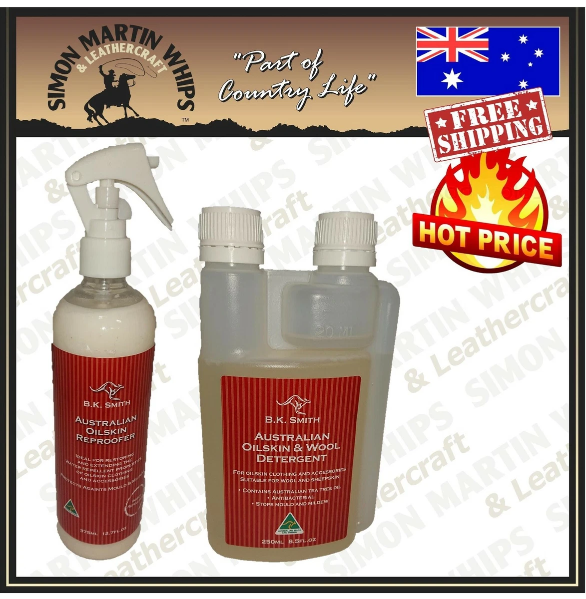 Smith Australian Oilskin Reproofer — Charlie Parkers