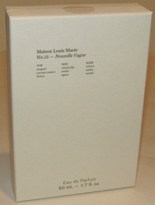 Maison Louis Marie No 13 Nouvelle Vague Eau de Parfum 1.7 Oz 50 mL Perfume NIB