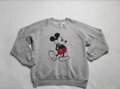 VINTAGE UNISEX L 80S MICKEY MOUSE X DISNEY MADE IN USA SWEATSHIRT 