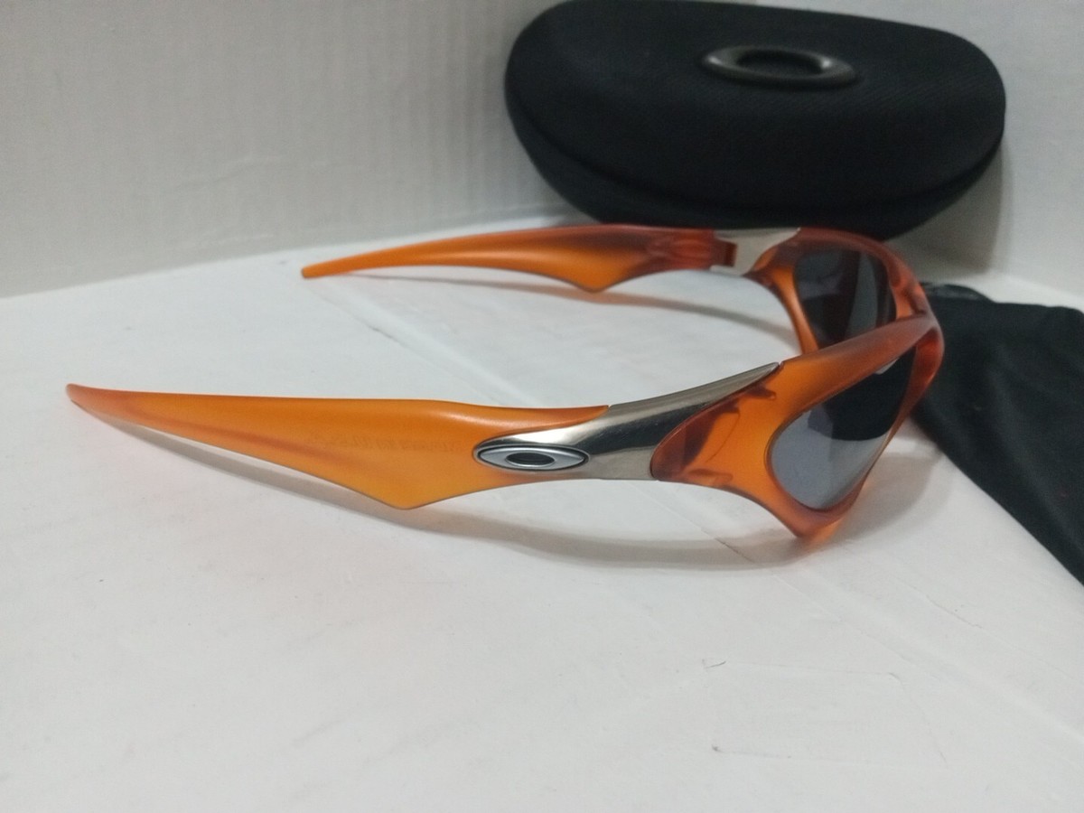 Oakley Scar Persimmon Orange Black Iridium 04-551 RARE | eBay Oakley Scar Persimmon Orange Black Iridium 04-551 RARE | eBay