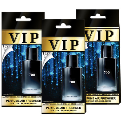 3x Auto Duft VIP-700, Lufterfrischer Auto,Duftbaum auto,Auto zubehör,Duftspender