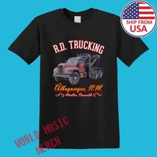 R.D. Trucking Company Men's Black Size S-5XL