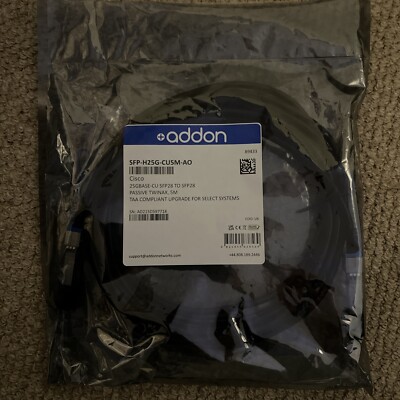 Addon SFP-H25GB-CU5M-AO 5M SFP+/SFP+ Passives Twinax Direct Attach Kupferkabel