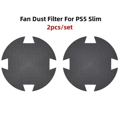 2er Pack Lüfter Staubfilter Atmungsaktiv Lüftung Lüfter Staubnetz PVC Anti-Dus